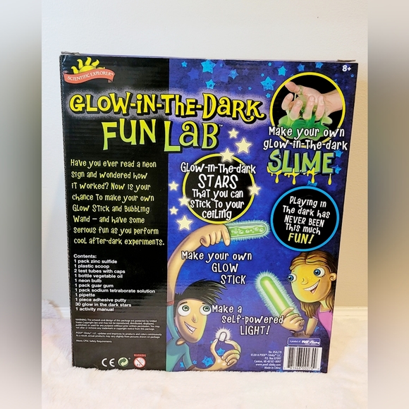 Glow in the Dark Fun Lab Slime Kit - Picture 3 of 3